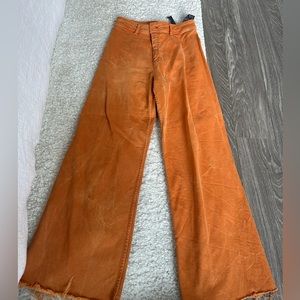 Zara Orange Jeans